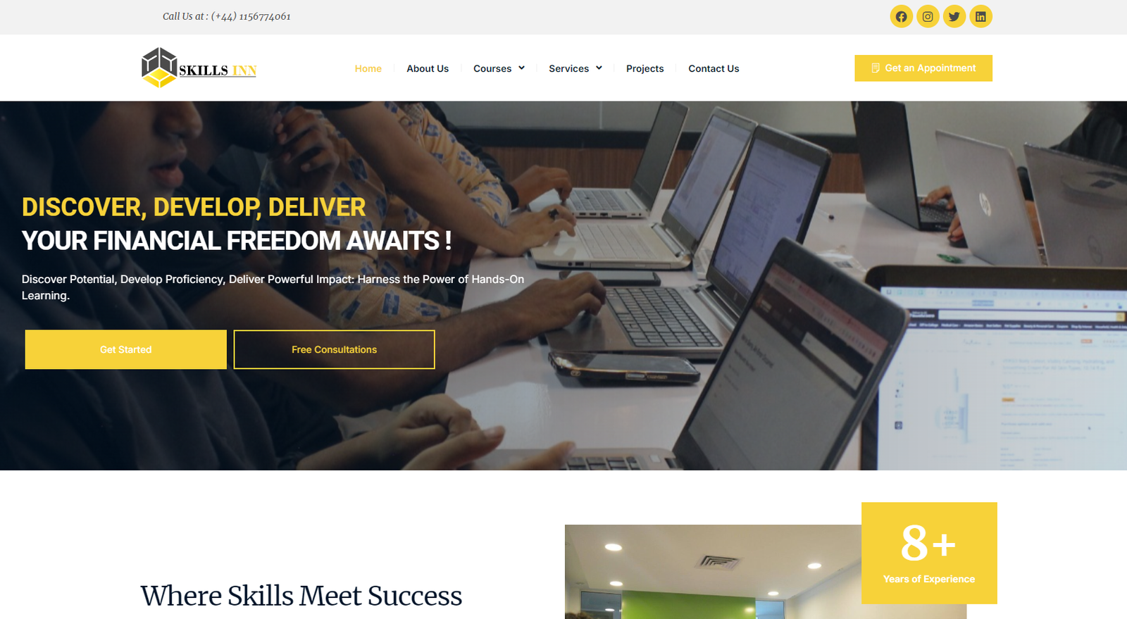 B2B IT Solutions and Business Agency Web Design