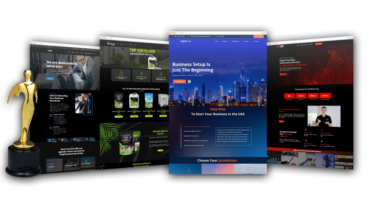 Nexma Custom Web Design Showcase