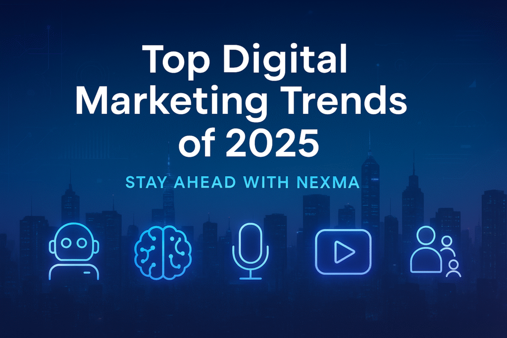 top digital marketing trends of 2025