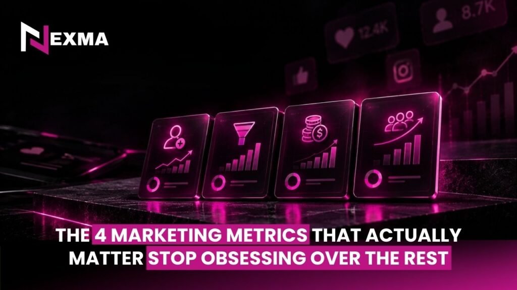 The 4 Marketing Metrics That Actually Matter (Stop Obsessing Over the Rest)