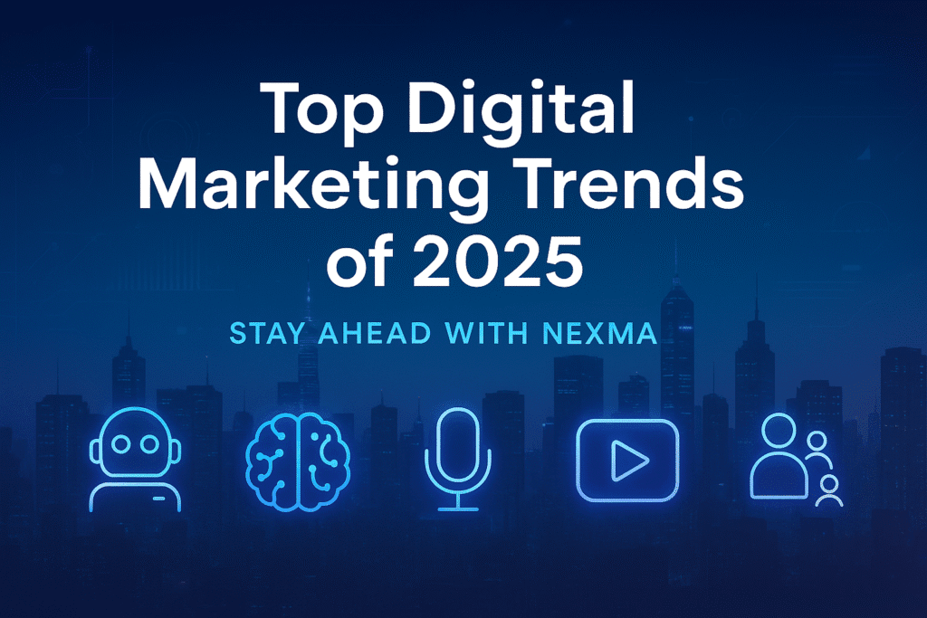 top digital marketing trends of 2025