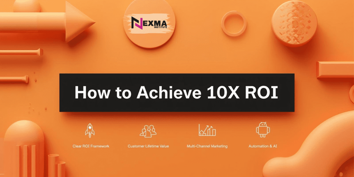 How to Achieve 10X ROI in Digital Marketing | Nexma Guide 2025
